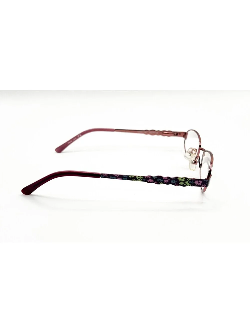 Marchon Nyc Layla 667 Strawberry Burst Authentic Eyeglasses 45-17-125
